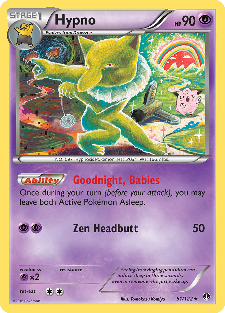 Hypno (51/122) [XY: BREAKpoint] | I Want That Stuff Brandon