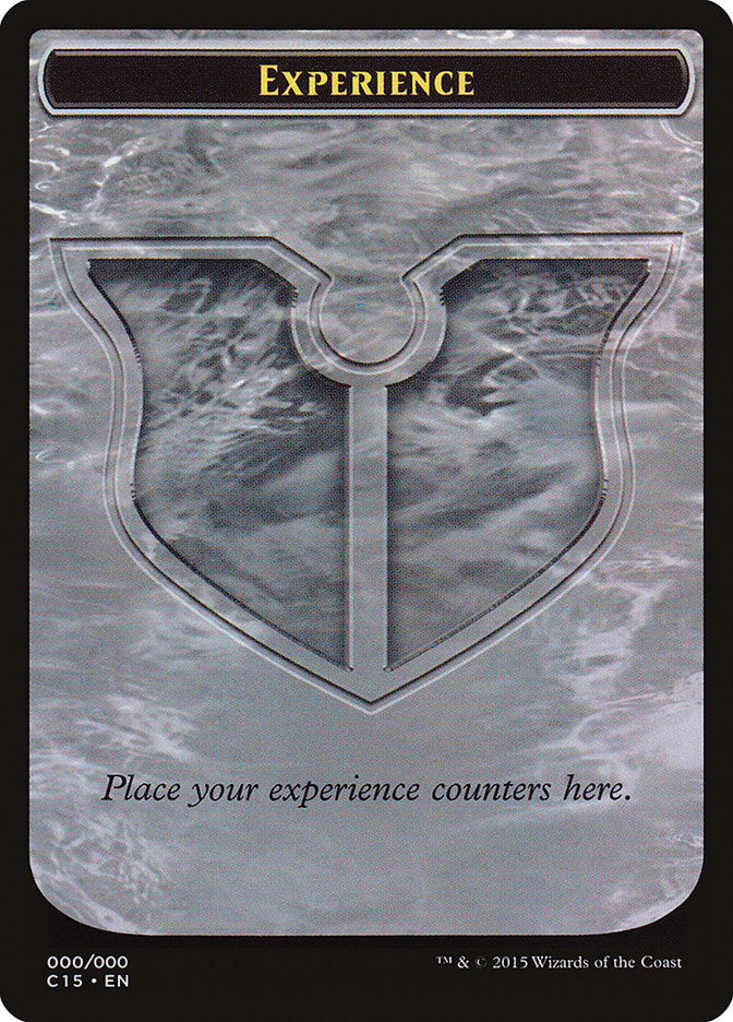 Experience // Experience Double-Sided Token [Commander 2015 Tokens] | I Want That Stuff Brandon