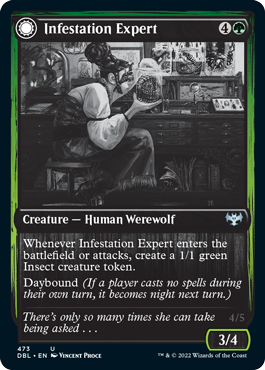 Infestation Expert // Infested Werewolf [Innistrad: Double Feature] | I Want That Stuff Brandon