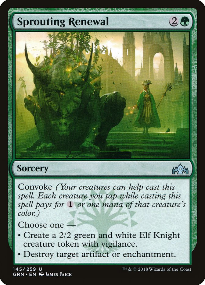 Sprouting Renewal [Guilds of Ravnica] | I Want That Stuff Brandon