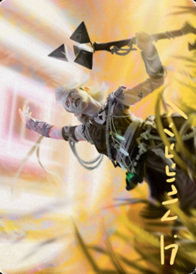 Kor Celebrant Art Card (Gold-Stamped Signature) [Zendikar Rising Art Series] | I Want That Stuff Brandon
