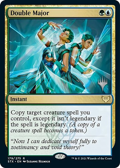 Double Major (Promo Pack) [Strixhaven: School of Mages Promos] | I Want That Stuff Brandon