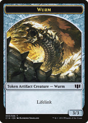 Wurm (033/036) // Goat Double-Sided Token [Commander 2014 Tokens] | I Want That Stuff Brandon