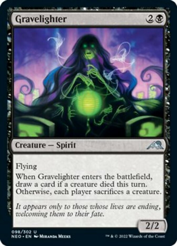 Gravelighter [Kamigawa: Neon Dynasty] | I Want That Stuff Brandon