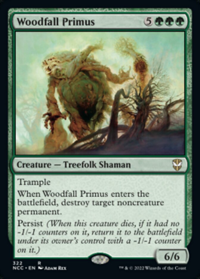 Woodfall Primus [Streets of New Capenna Commander] | I Want That Stuff Brandon