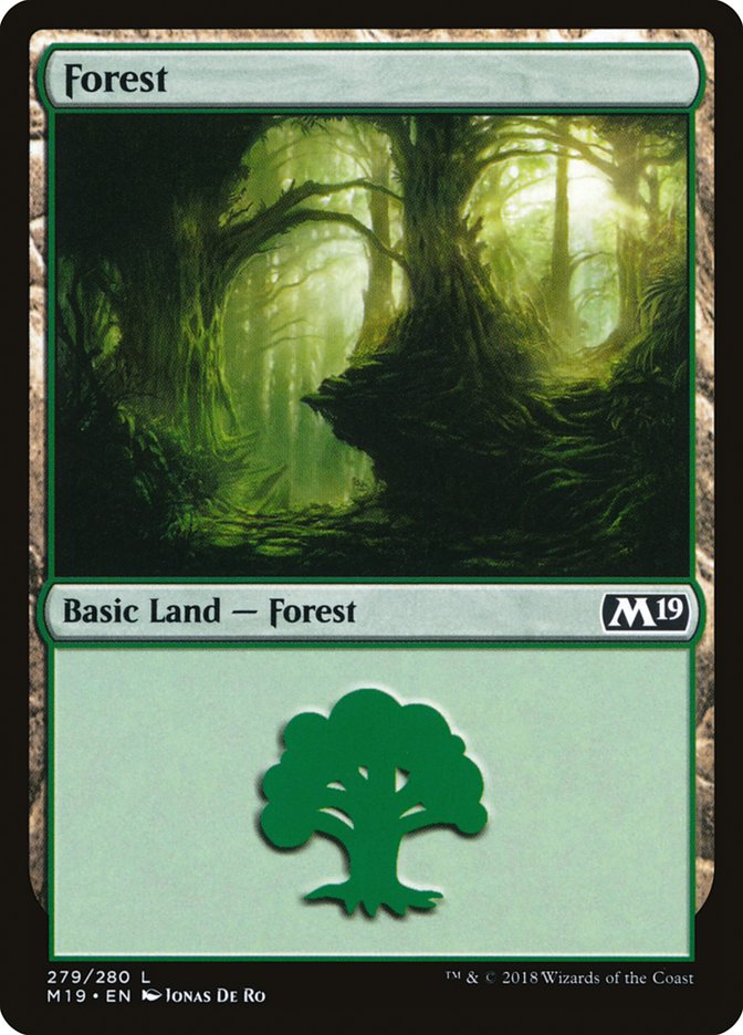 Forest (279) [Core Set 2019] | I Want That Stuff Brandon