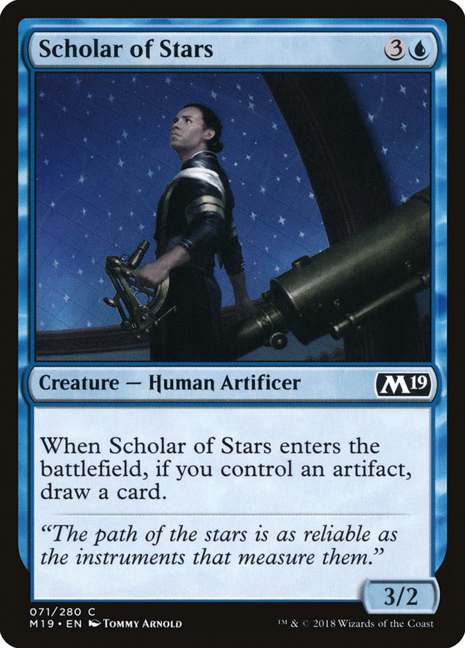 Scholar of Stars [Core Set 2019] | I Want That Stuff Brandon