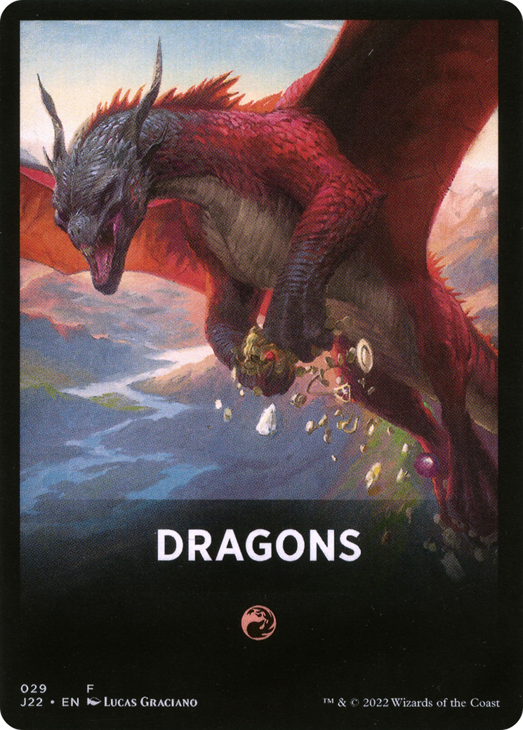 Dragons Theme Card [Jumpstart 2022 Front Cards] | I Want That Stuff Brandon