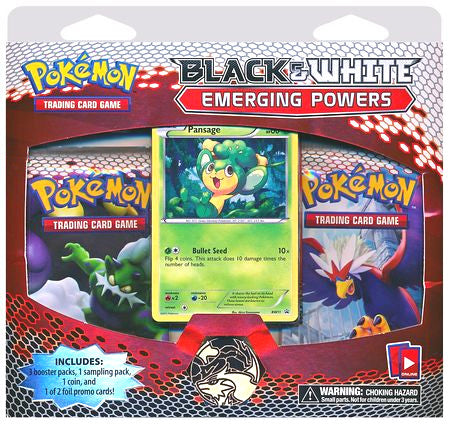 Black & White: Emerging Powers - 3-Pack Blister & Sampling Pack (Pansage) | I Want That Stuff Brandon