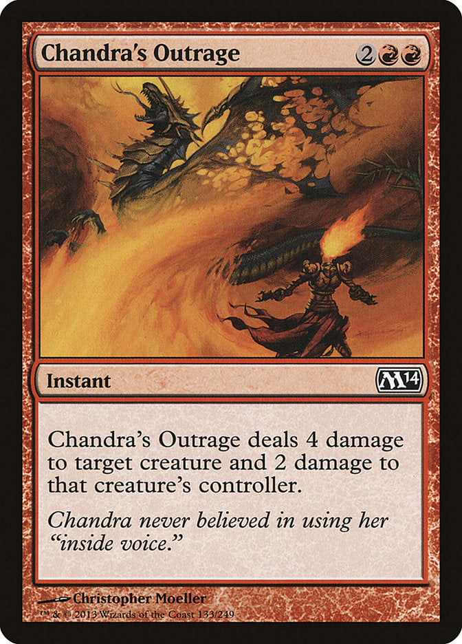 Chandra's Outrage [Magic 2014] | I Want That Stuff Brandon