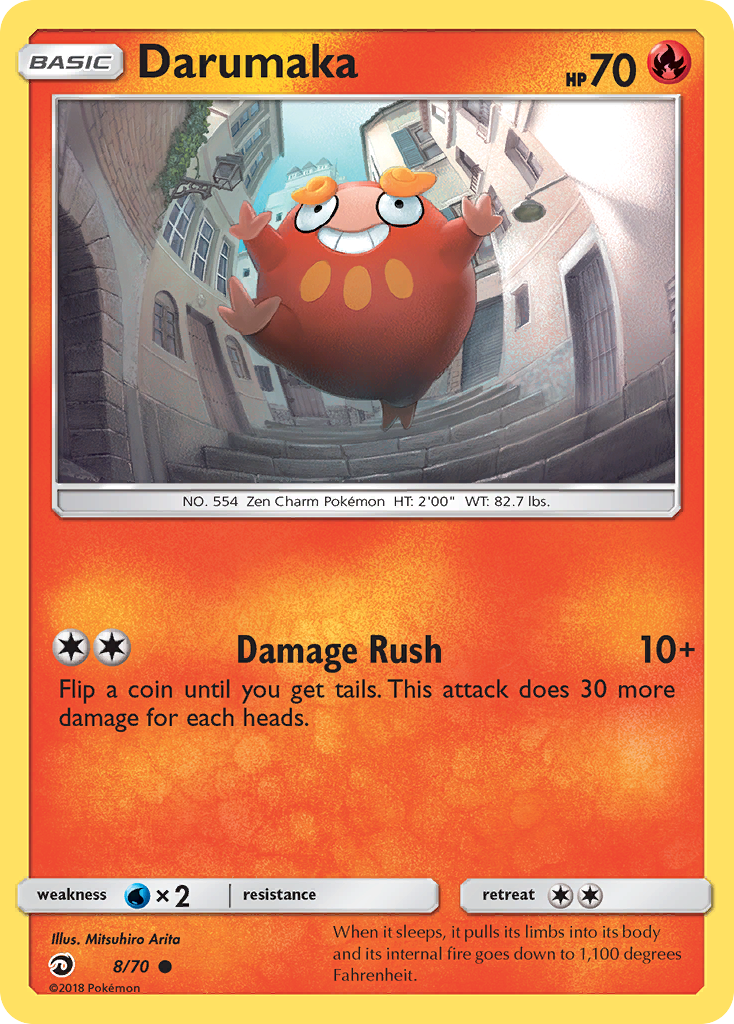 Darumaka (8/70) [Sun & Moon: Dragon Majesty] | I Want That Stuff Brandon