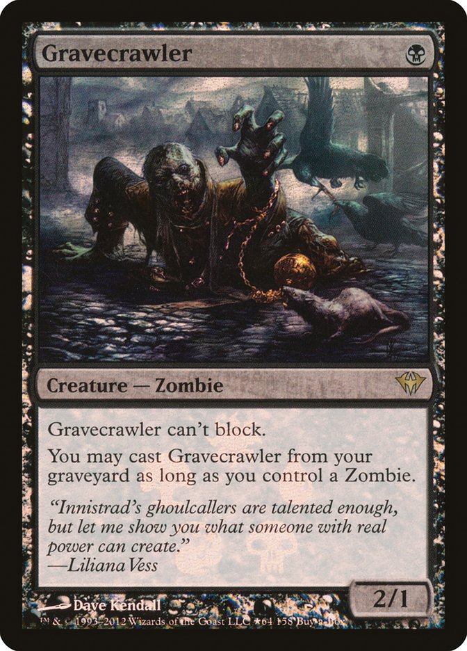 Gravecrawler (Buy-A-Box) [Dark Ascension Promos] | I Want That Stuff Brandon