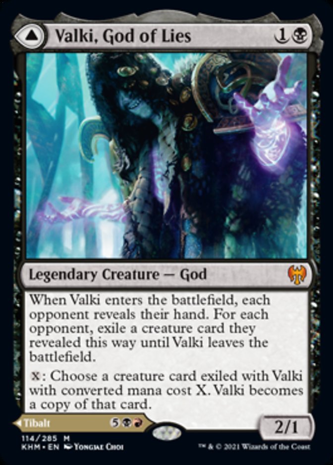 Valki, God of Lies // Tibalt, Cosmic Impostor [Kaldheim] | I Want That Stuff Brandon