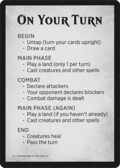 Rules Card [War of the Spark Tokens] | I Want That Stuff Brandon