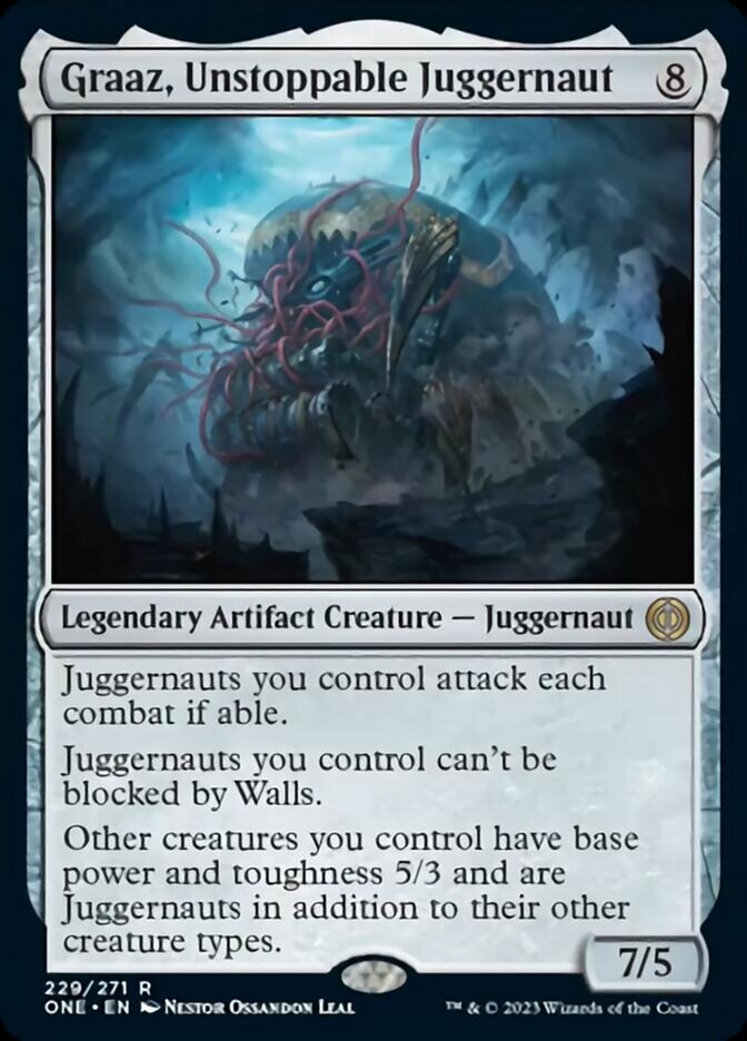 Graaz, Unstoppable Juggernaut [Phyrexia: All Will Be One] | I Want That Stuff Brandon