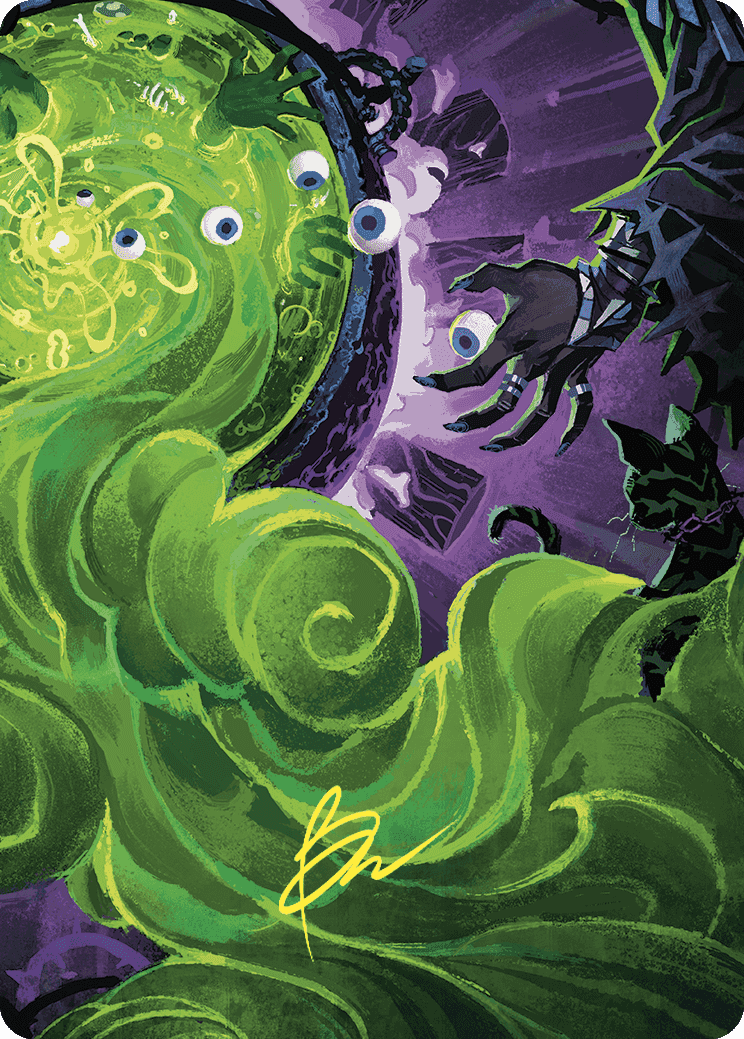 Waste Not Art Card (Gold-Stamped Signature) [Wilds of Eldraine Art Series] | I Want That Stuff Brandon