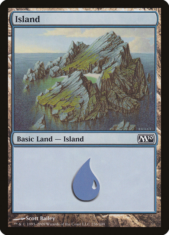 Island (236) [Magic 2010] | I Want That Stuff Brandon