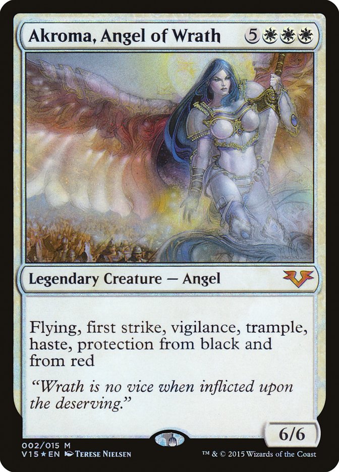 Akroma, Angel of Wrath [From the Vault: Angels] | I Want That Stuff Brandon