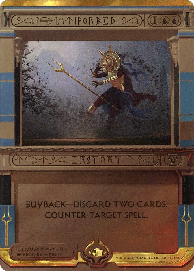 Forbid (Invocation) [Amonkhet Invocations] | I Want That Stuff Brandon