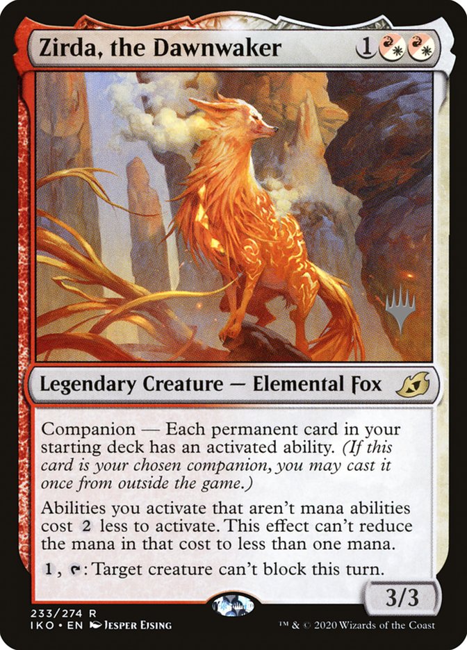 Zirda, the Dawnwaker (Promo Pack) [Ikoria: Lair of Behemoths Promos] | I Want That Stuff Brandon