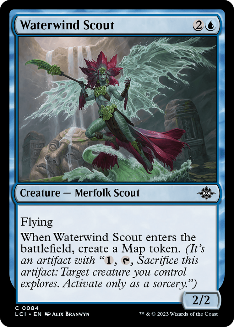 Waterwind Scout [The Lost Caverns of Ixalan] | I Want That Stuff Brandon