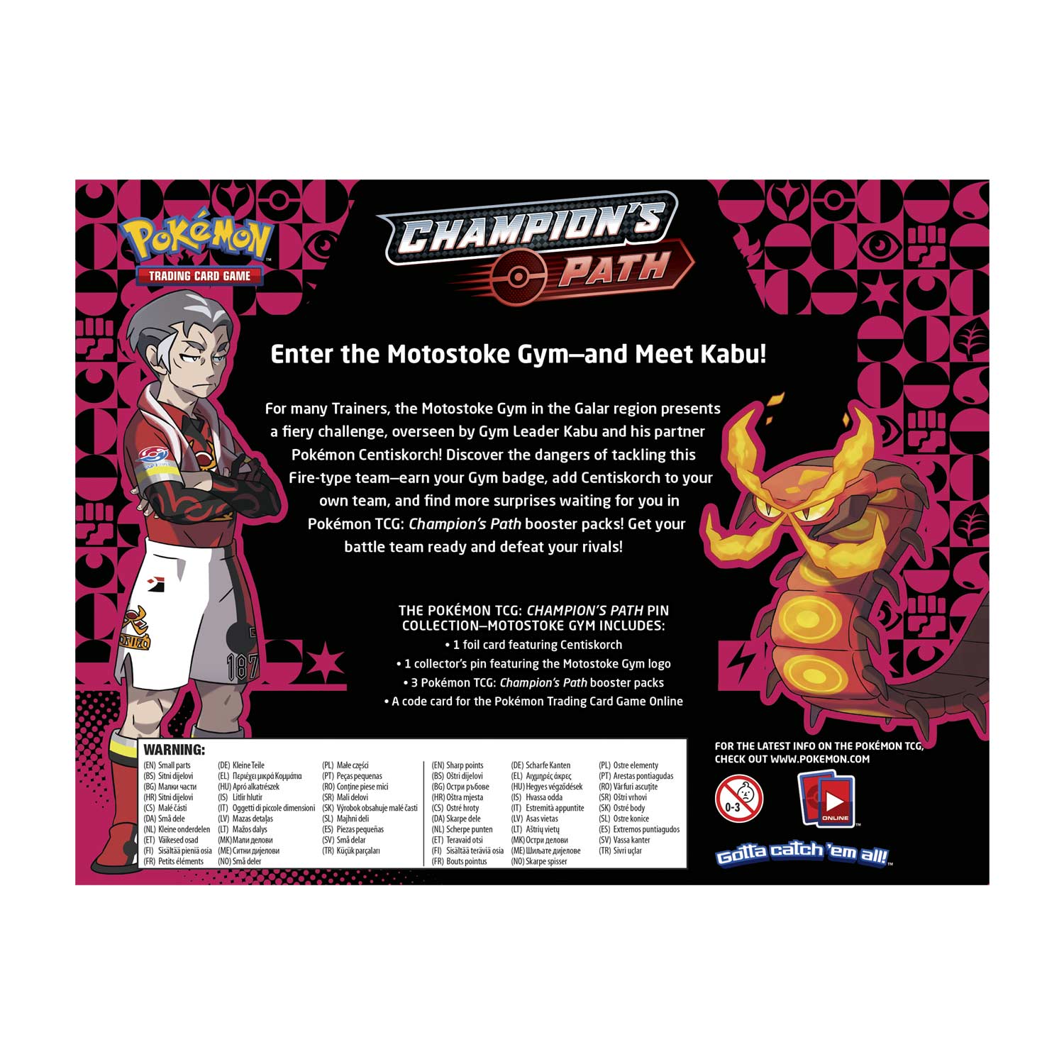 Champion's Path - Pin Collection (Motostoke Gym) | I Want That Stuff Brandon