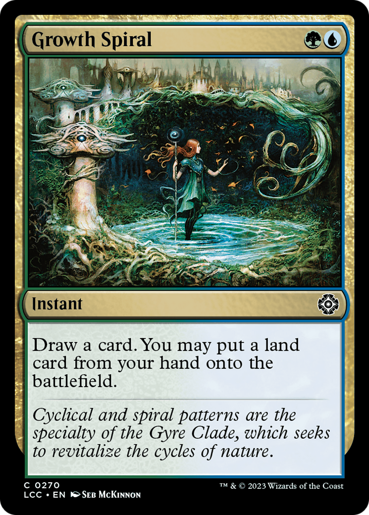 Growth Spiral [The Lost Caverns of Ixalan Commander] | I Want That Stuff Brandon