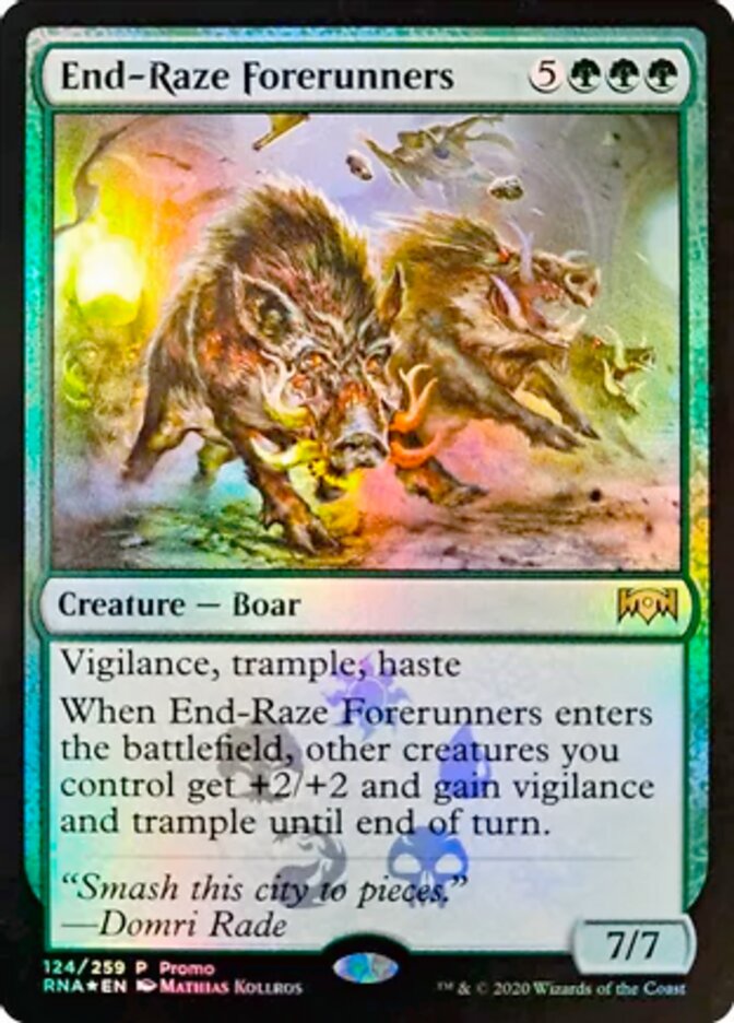 End-Raze Forerunners [Ravnica Allegiance Promos] | I Want That Stuff Brandon