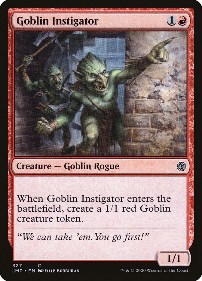 Goblin Instigator [Jumpstart] | I Want That Stuff Brandon