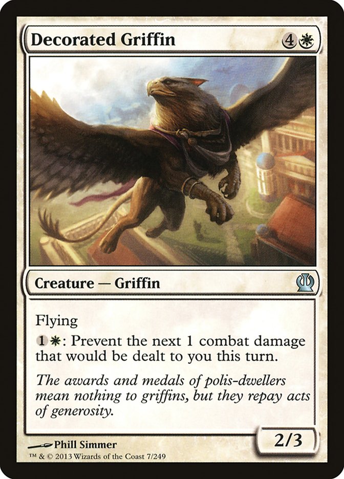 Decorated Griffin [Theros] | I Want That Stuff Brandon