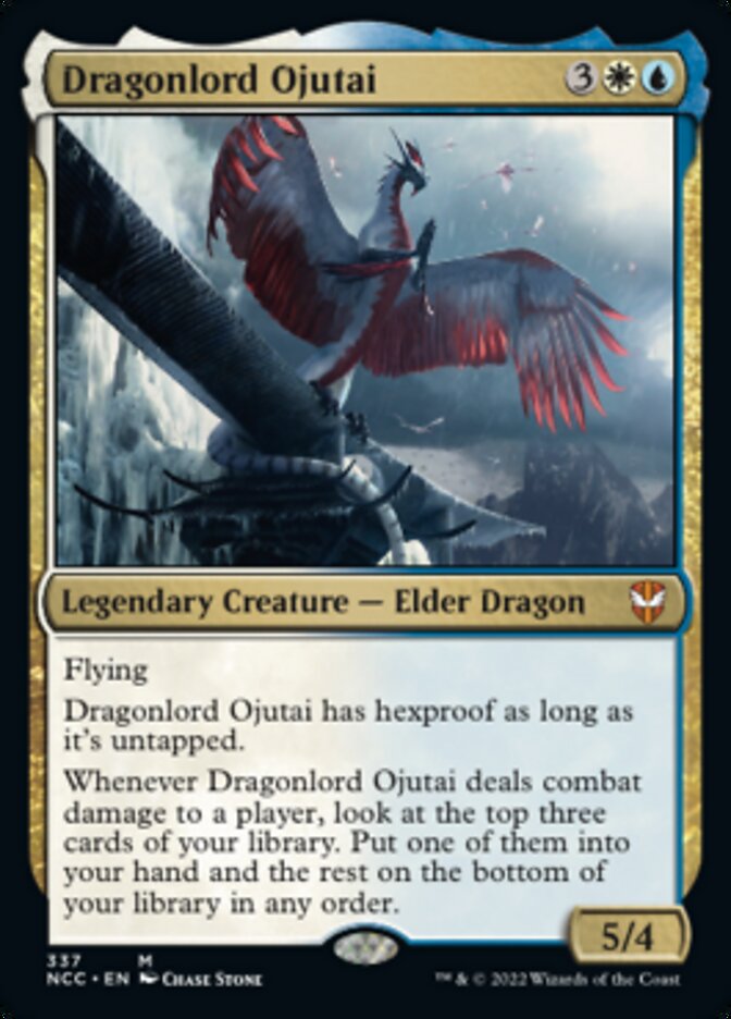 Dragonlord Ojutai [Streets of New Capenna Commander] | I Want That Stuff Brandon