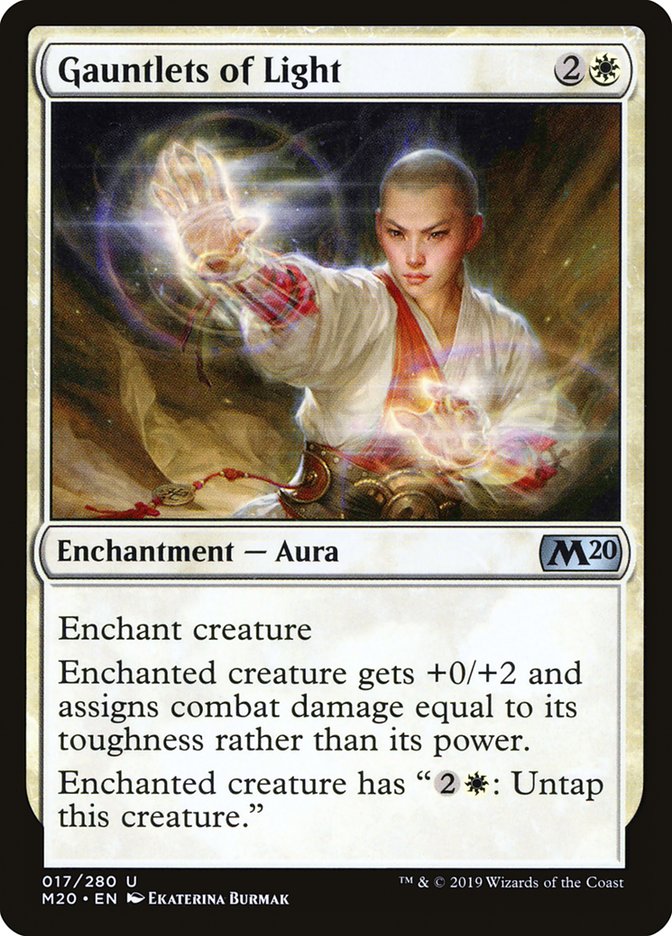 Gauntlets of Light [Core Set 2020] | I Want That Stuff Brandon