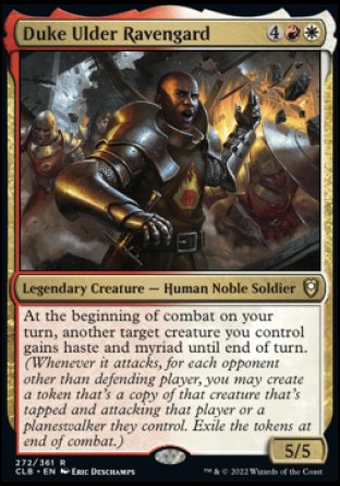 Duke Ulder Ravengard [Commander Legends: Battle for Baldur's Gate] | I Want That Stuff Brandon