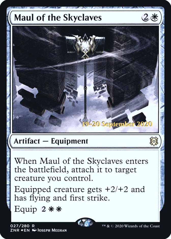 Maul of the Skyclaves [Zendikar Rising Prerelease Promos] | I Want That Stuff Brandon