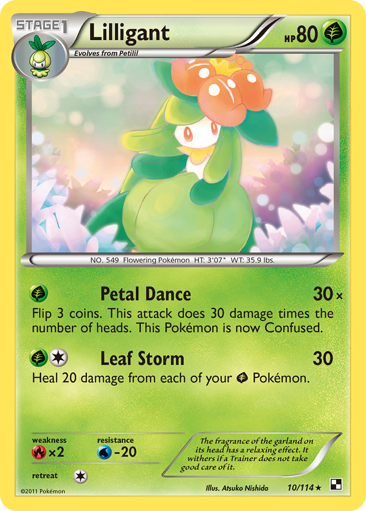 Lilligant (10/114) [Black & White: Base Set] | I Want That Stuff Brandon