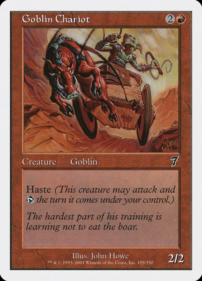 Goblin Chariot [Seventh Edition] | I Want That Stuff Brandon