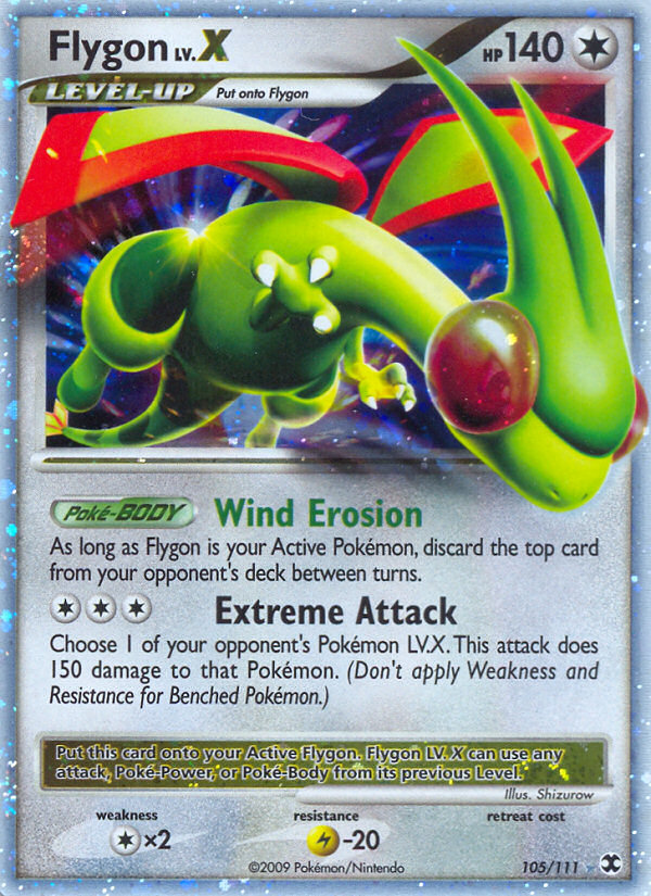 Flygon LV.X (105/111) [Platinum: Rising Rivals] | I Want That Stuff Brandon