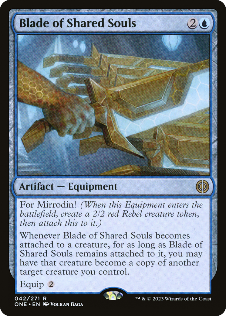 Blade of Shared Souls [Phyrexia: All Will Be One] | I Want That Stuff Brandon