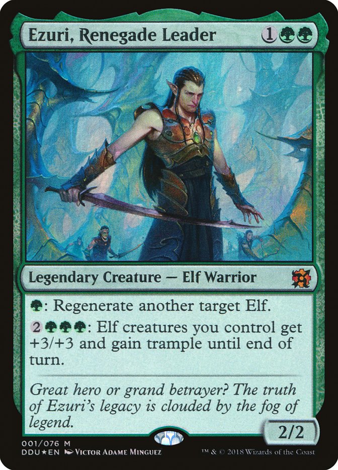 Ezuri, Renegade Leader [Duel Decks: Elves vs. Inventors] | I Want That Stuff Brandon