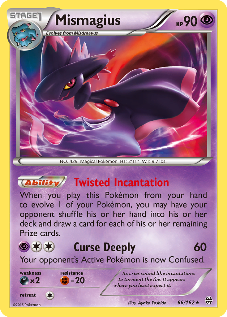 Mismagius (66/162) [XY: BREAKthrough] | I Want That Stuff Brandon