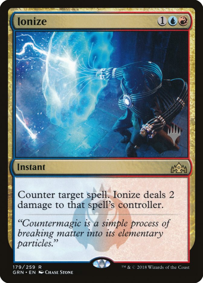 Ionize (Promo Pack) [Guilds of Ravnica Promos] | I Want That Stuff Brandon