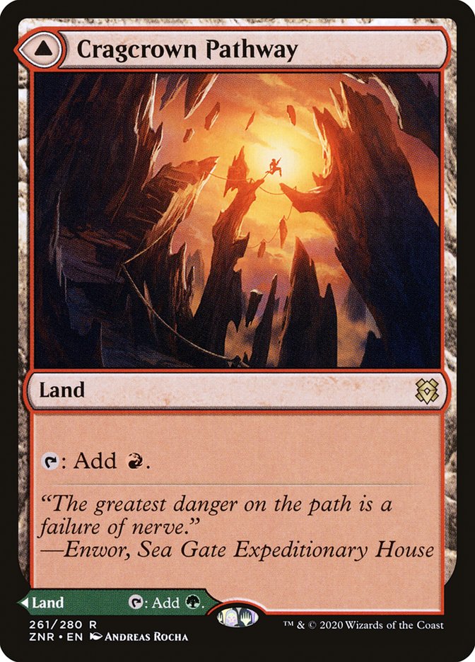 Cragcrown Pathway // Timbercrown Pathway [Zendikar Rising] | I Want That Stuff Brandon