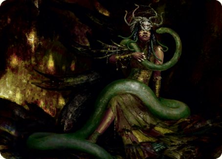 Saryth, the Viper's Fang Art Card [Innistrad: Midnight Hunt Art Series] | I Want That Stuff Brandon