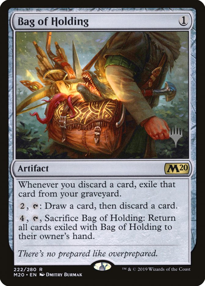 Bag of Holding (Promo Pack) [Core Set 2020 Promos] | I Want That Stuff Brandon