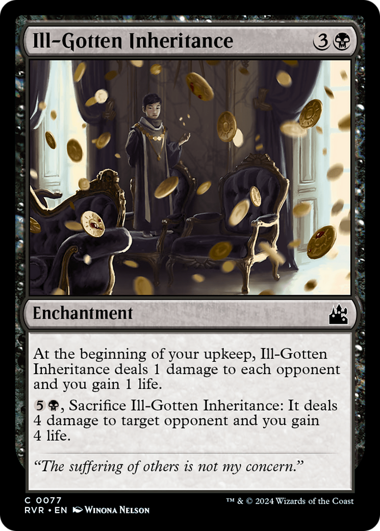 Ill-Gotten Inheritance [Ravnica Remastered] | I Want That Stuff Brandon