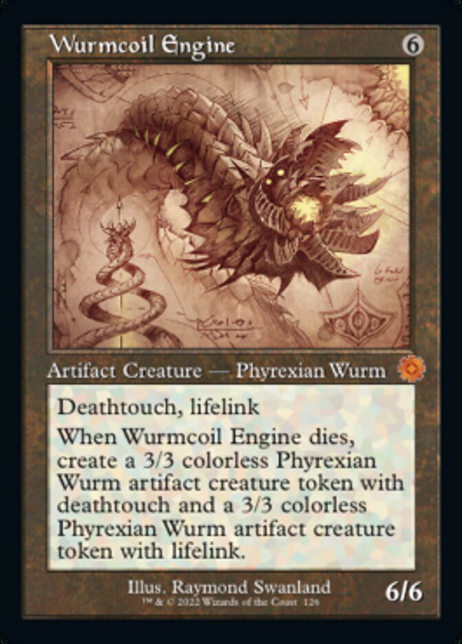 Wurmcoil Engine (Retro Schematic) [The Brothers' War Retro Artifacts] | I Want That Stuff Brandon