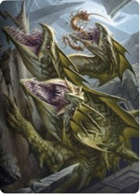 Grakmaw, Skyclave Ravager Art Card [Zendikar Rising Art Series] | I Want That Stuff Brandon