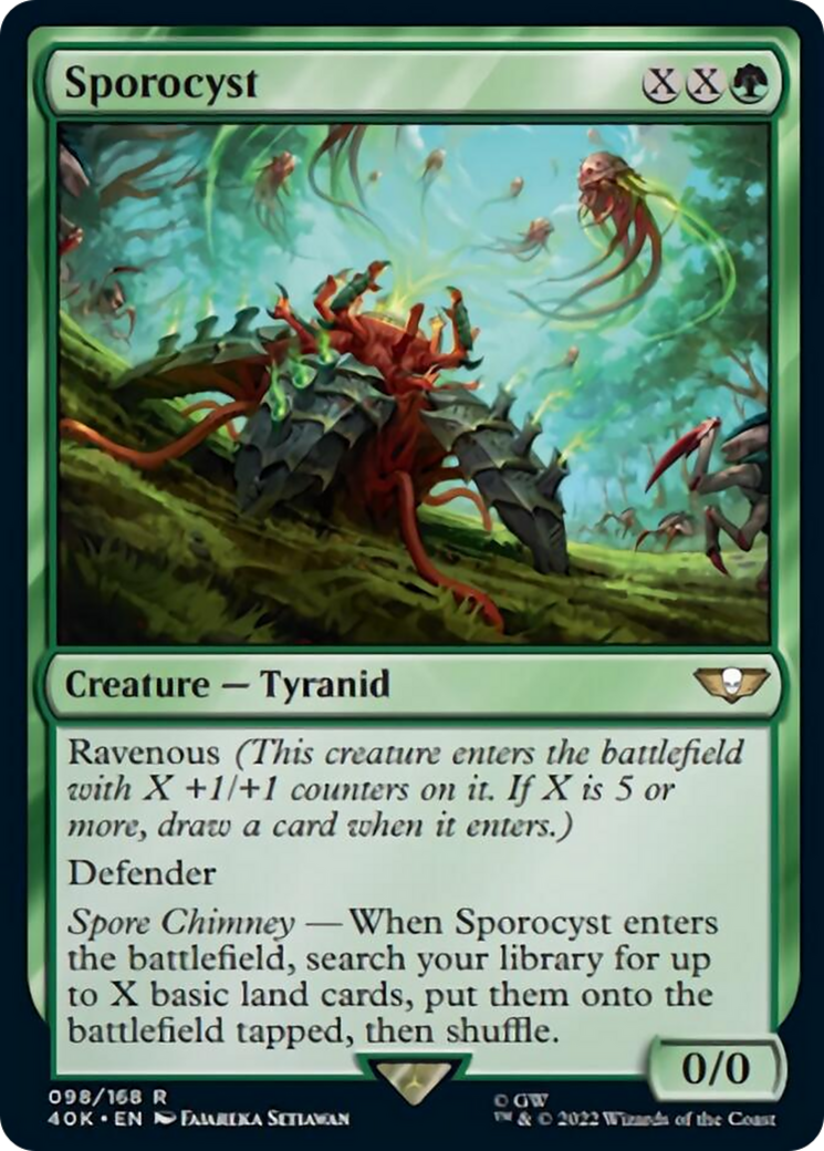 Sporocyst (Surge Foil) [Warhammer 40,000] | I Want That Stuff Brandon