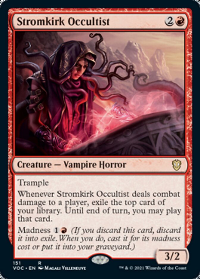 Stromkirk Occultist [Innistrad: Crimson Vow Commander] | I Want That Stuff Brandon