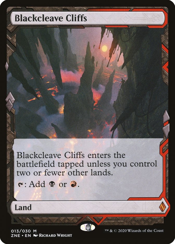 Blackcleave Cliffs (Expeditions) [Zendikar Rising Expeditions] | I Want That Stuff Brandon